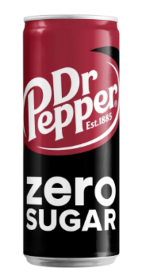 DR PEPPER ZERO 330 ML